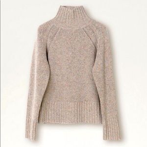 Knit by MALENE BIRGER Vanesa ribbed multi shades woven sweater